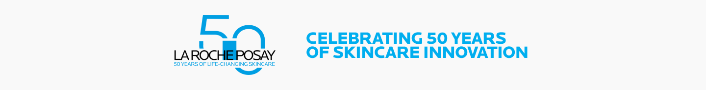 50 Year Anniversary La Roche-Posay logo